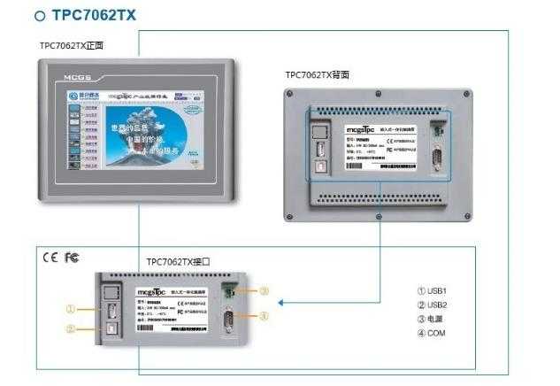 昆化觸摸屏TPC7062TX